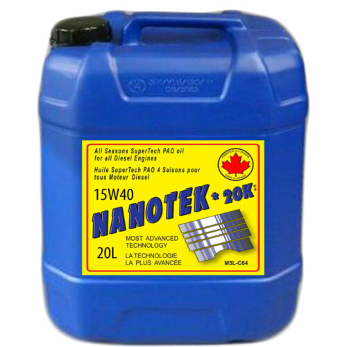 Nanotek*20K 15w40 Synthetic Engine Oil 20L