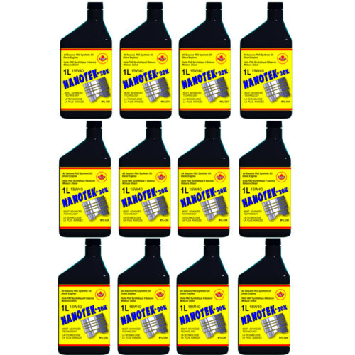 Nanotek*20K 15w40 Synthetic Diesel Engine Oil 12x1L