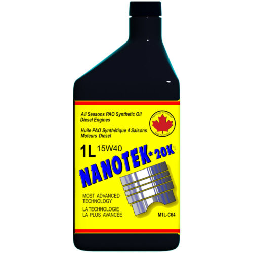 Nanotek*20K 15w40 Synthetic Engine Oil 1L